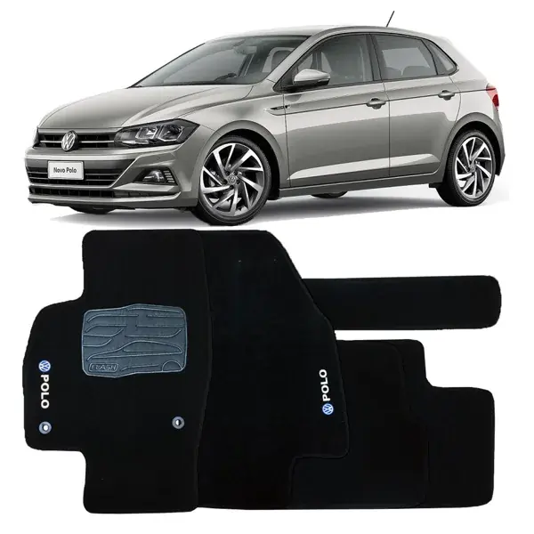 Tapete de Carpete Volkswagen Polo 2018+