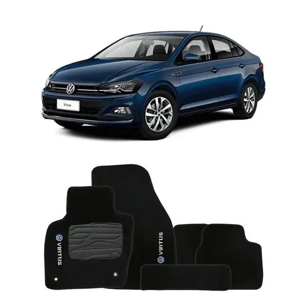 Tapete de Carpete Volkswagen Virtus 2017+