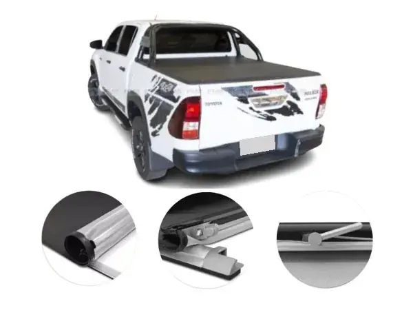 Capota Marítima Toyota Hilux Cabine Dupla 2016+ Roller