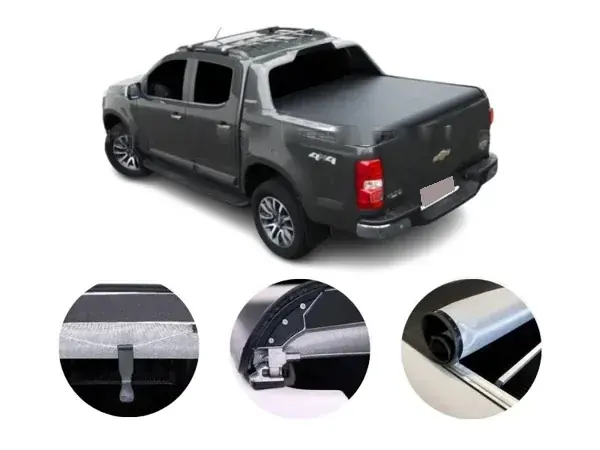 Capota Marítima Chevrolet S10 Cabine Dupla 2016+ High Country (Fixação Force)