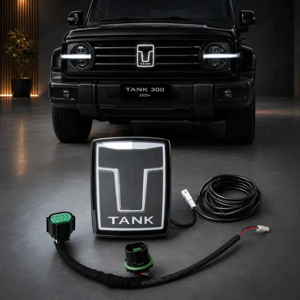 Emblema da Grade GWM Tank 300 2025+ LED