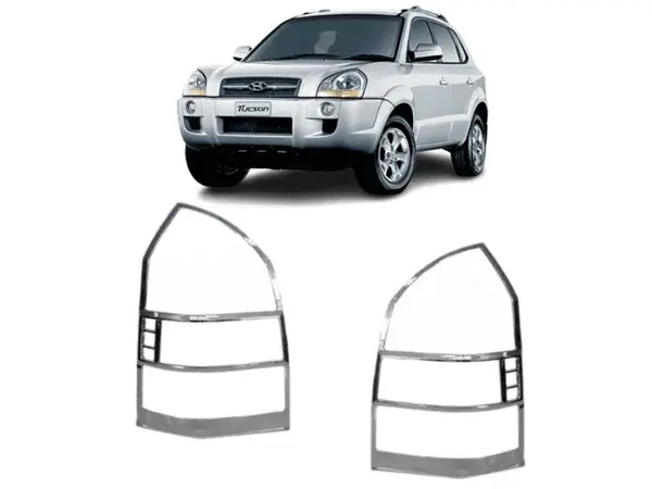 Aplique da Lanterna Hyundai Tucson TDS Cromado
