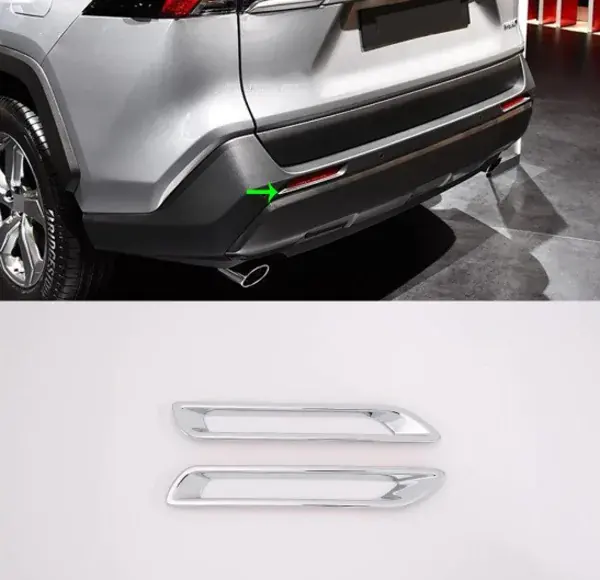 Aplique do Refletor Toyota RAV4 2020+ Cromado
