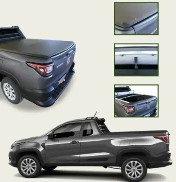 Capota Marítima Fiat Strada Cabine Simples 2020+ Freedom/Endurance (Fixação Force)
