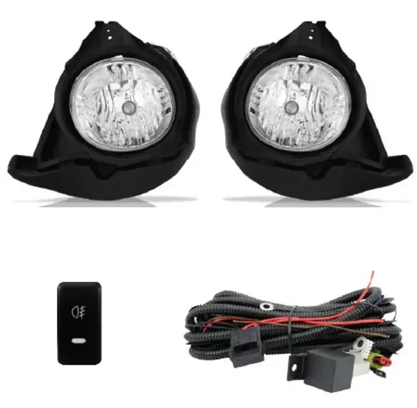 Kit Farol de Milha Toyota SW4 2006 a 2011 com Interruptor no Painel Similar ao Original