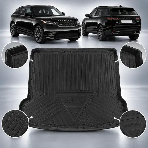 Tapete Bandeja para Porta-Malas Range Rover Velar 2017 a 2020