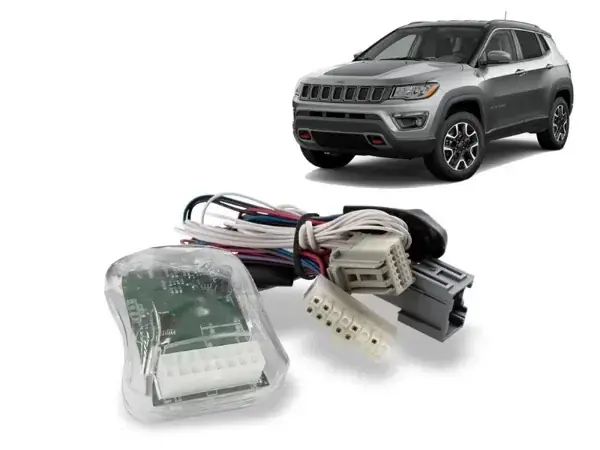 Central de Retrovisor Jeep Compass/Commander 2022+ com Tilt Down