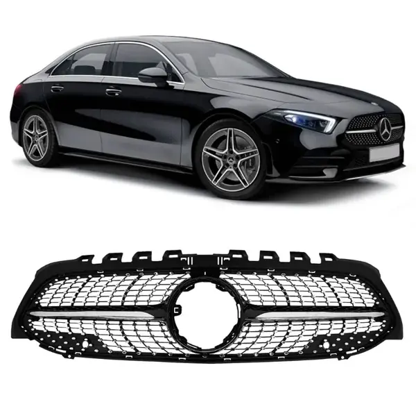 Grade Mercedes-Benz Diamond W176 Classe A com Entrada para Câmera