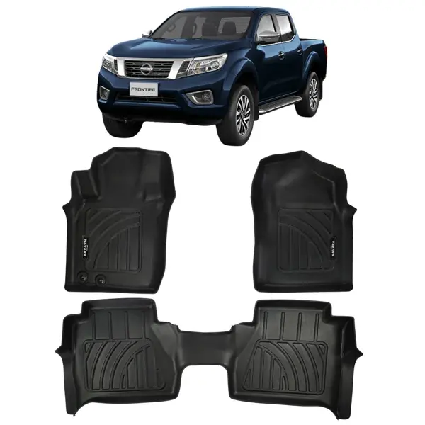 Tapete Bandeja Interno Nissan Frontier 2014+ 3 Peças