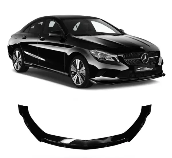 Spoiler Dianteiro Mercedes-Benz CLA 2016 a 2019 Black Piano