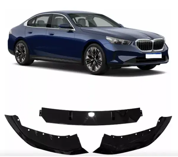 Spoiler Dianteiro BMW Série 5 2016+ Black Piano