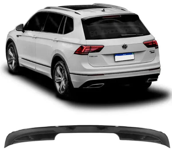 Aerofólio Volkswagen Tiguan MK2 2017 a 2020 Black Piano