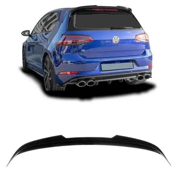 Aerofólio Volkswagen Golf MK7 2012 a 2017 Black Piano