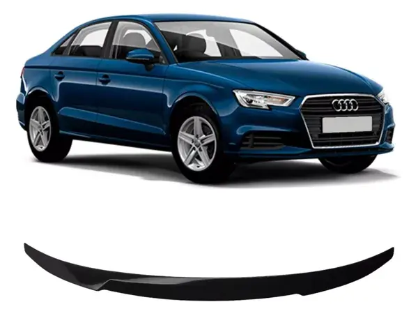 Aerofólio Audi A3 Sedan 2014 a 2019 Black Piano