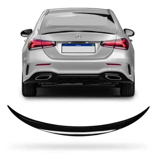 Aerofólio Mercedes-Benz Classe A V177 2019 a 2021 Black Piano