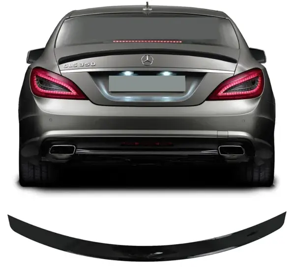 Aerofólio Mercedes-Benz CLS W218 2012 a 2018 Black Piano