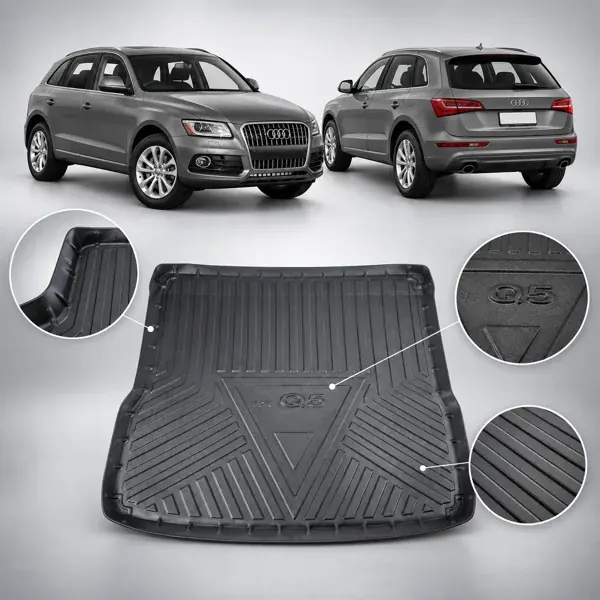 Tapete Bandeja para Porta-Malas Audi Q5 2009 a 2017