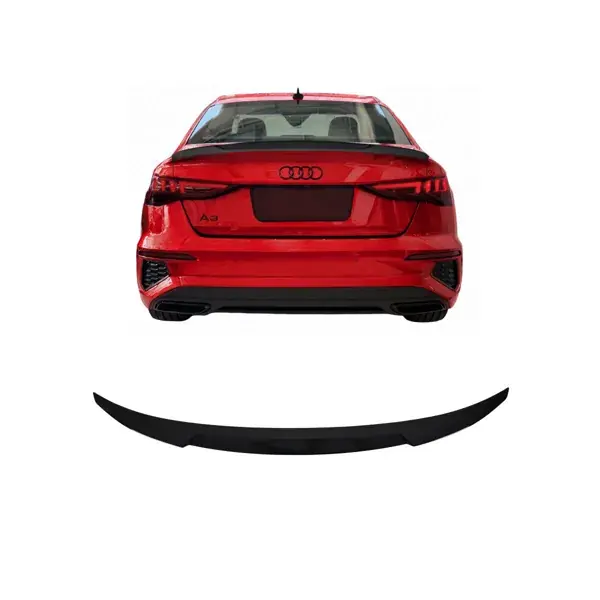 Aerofólio Audi A3 Sedan 2021+ Black Piano