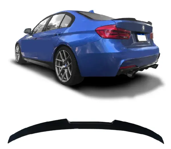 Aerofólio BMW 320i 2013 a 2019 Modelo M4 Black Piano