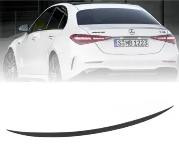 Aerofólio Mercedes-AMG W206 C43 2022 a 2024 Black Piano