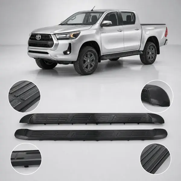 Estribo Toyota Hilux Cabine Dupla 2016+ Injetado