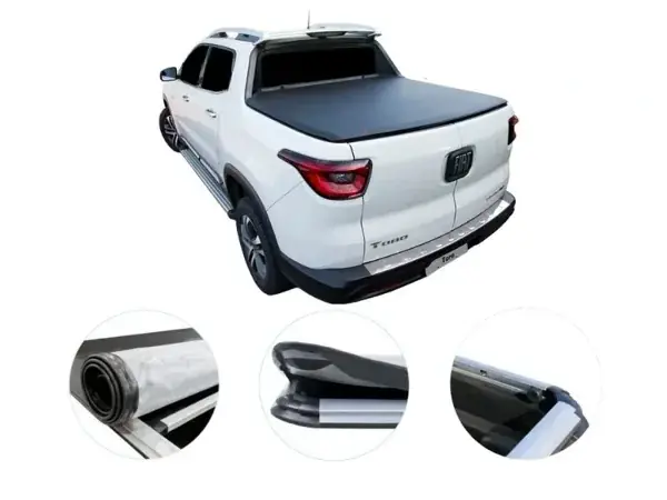 Capota Marítima Fiat Toro Cabine Dupla 2016+ (Linha Eco)