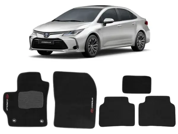 Tapete de Carpete Toyota Corolla 2020+