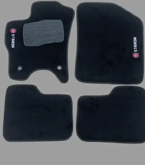 Tapete de Carpete Fiat Strada Cabine Dupla 2021+