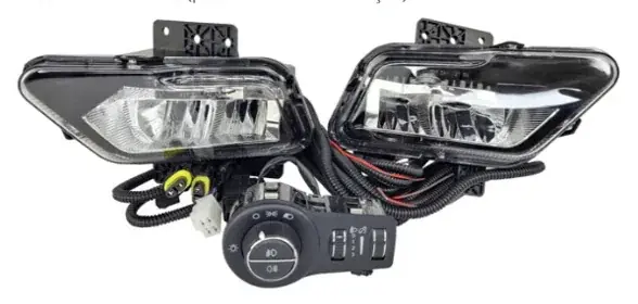 Kit Farol de Milha Jeep Renegade LED 2022+ com Interruptor Similar ao Original
