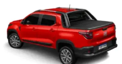 Capota Marítima Fiat Strada Cabine Dupla 2020+ Volcano (Fixação Force)