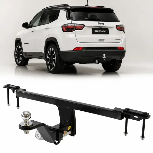 Engate Jeep Compass 2021 a 2024 TD350 Removível