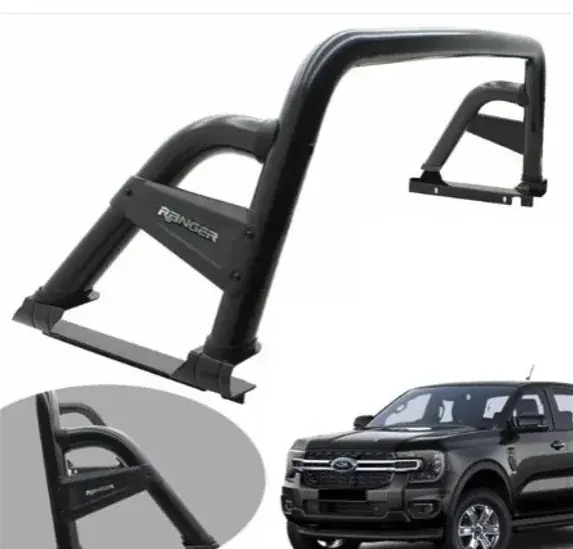Santo Antônio Ford Ranger Cabine Dupla 2024+ Modelo ST Preto com Grade