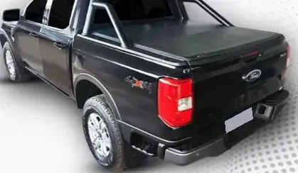 Capota Marítima Ford Ranger Cabine Dupla 2023+ com Santo Antônio Original (Fixação Force)