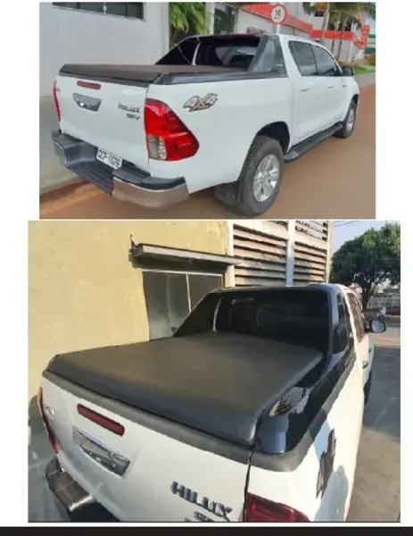 Capota Marítima Toyota Hilux Cabine Dupla 2016+ com Santo Antônio Kenmos Roller