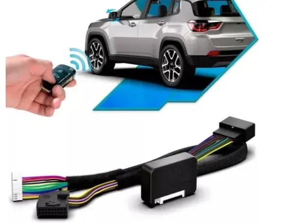 Central de Retrovisor Jeep Compass/Renegade 2016 a 2021 com Tilt Down