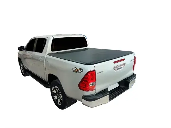 Capota Marítima Toyota Hilux Cabine Dupla 2016+ Roller All Black