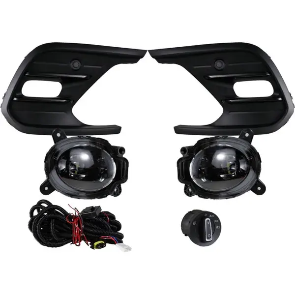 Kit Farol de Milha Volkswagen Polo Comfortline/Sense TSI 2023+ com Interruptor Similar ao Original