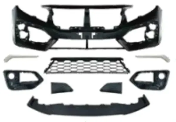 Body Kit Dianteiro Honda Civic 2019 a 2021 para Civic Si
