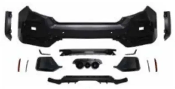 Body Kit Traseiro Honda Civic 2016 a 2021 para Type R 2019+