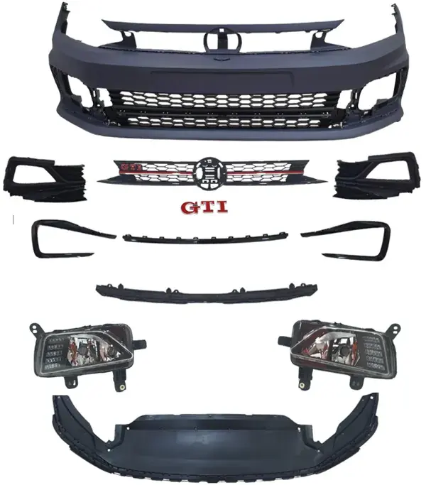 Body Kit Dianteiro Volkswagen Polo GTI 2018 a 2020