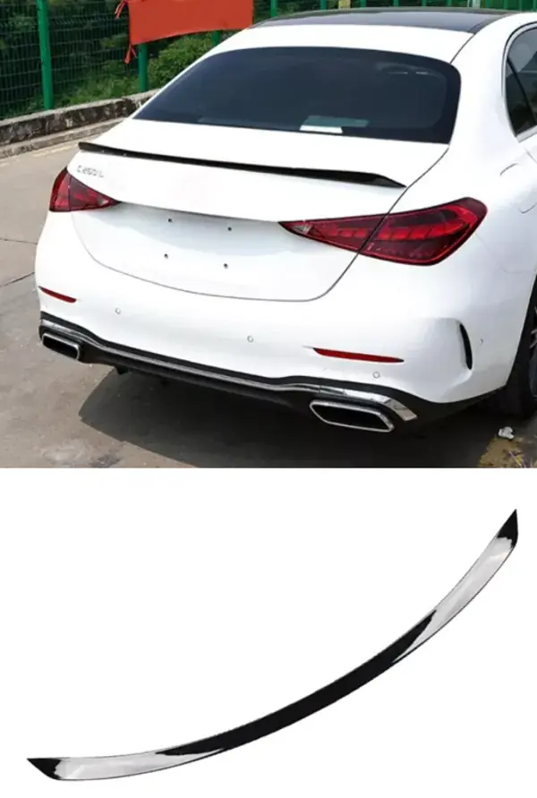 Aerofólio Mercedes-AMG W206 2022+ Modelo Slim Black Piano