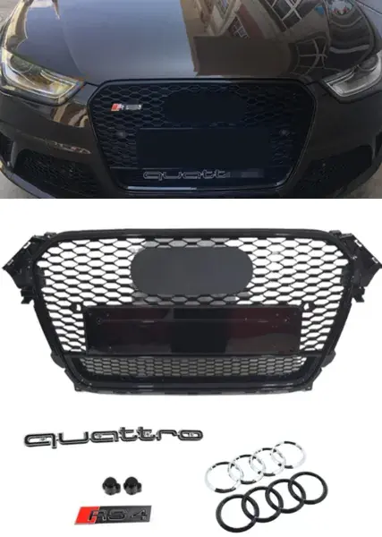 Grade Audi RS4 Sedan Quattro Black com Moldura