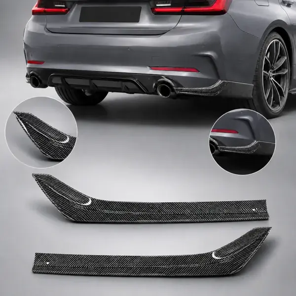 Spoiler Traseiro BMW G20 2019 a 2022 Carbono