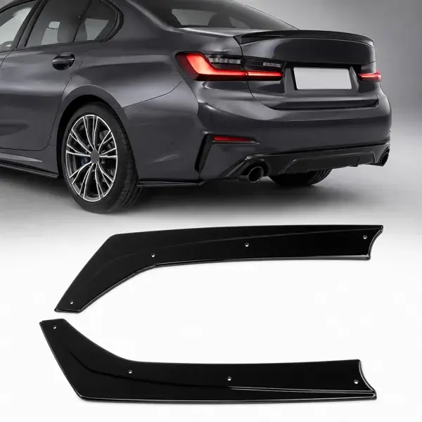 Spoiler Traseiro BMW G20 M Sport 2019 a 2022 Black Piano