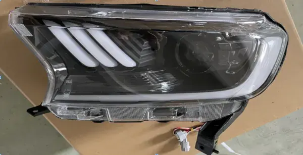 Farol Ford Ranger 2016 a 2022 Modelo Mustang Full LED