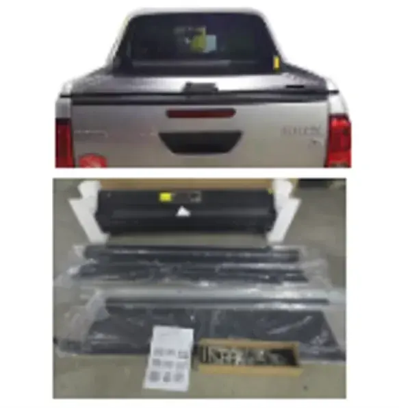 Capota Retrátil Manual Toyota Hilux Cabine Dupla 2016+