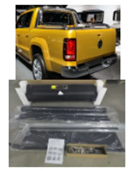 Capota Retrátil Manual Volkswagen Amarok Cabine Dupla 2016 a 2021