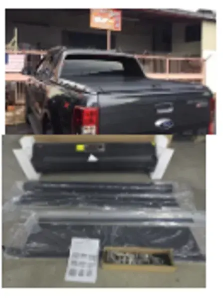 Capota Retrátil Manual Ford Ranger 2012 a 2023 Wildtrak