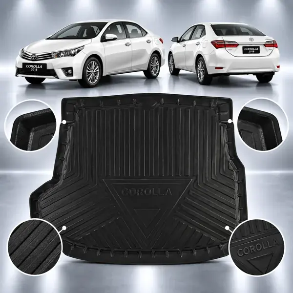 Tapete Bandeja para Porta-Malas Toyota Corolla 2015 a 2019