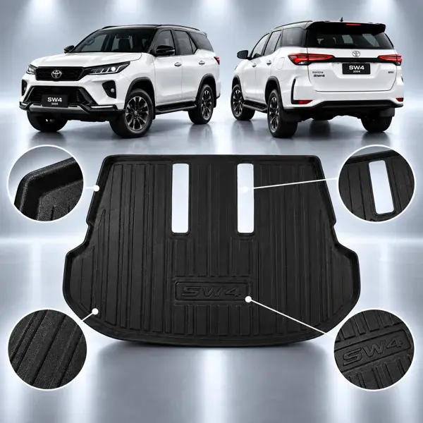 Tapete Bandeja para Porta-Malas Toyota SW4 2016+ 7 Lugares
